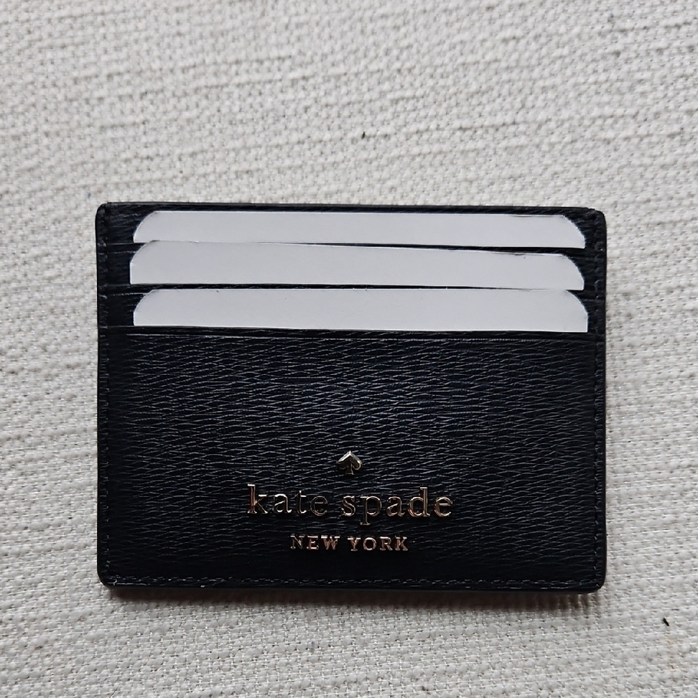 Kate Spade Black and Minnie Cardholder - Picture 13 of 13